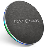 Fast Wireless Charger For iPhone 8 Plus, X, XS, MAX & XR and Samsung S8 & Note 8