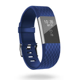 Navy Silicone Fitbit Charge 2 Band