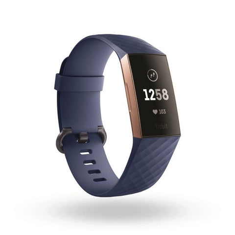 Blue Silicone Band for Fitbit Charge 3