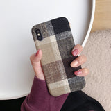 Cloth Canvas iPhone Case